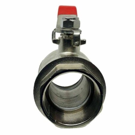 Brass Lever Operated Ball Valve Female x Female BSP Thread Full Bore General Purpose - Image 2