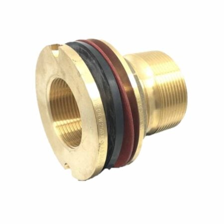 Brass Tank Outlet BSP Thread Pipe Fitting Watermark - Image 2