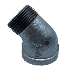 Galvanised Malleable (Gal Mal) Iron Pipe Fittings BSP - Water, Steam ...