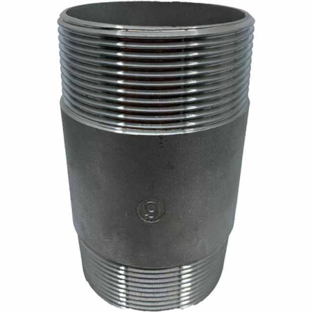 Stainless Steel 316 Barrel Nipple Male x Male BSP Thread Pipe Fitting
