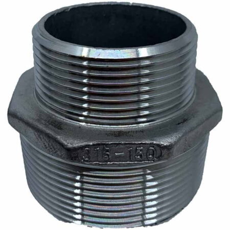 Stainless Steel Reducing Hex Nipple 1 website