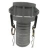 Aluminium Camlock Fitting Type C Female Coupling x Hose Barb