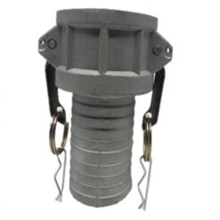 Aluminium Camlock Fitting Type C Female Coupling x Hose Barb