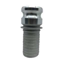 Aluminium Camlock Fitting Type E Male Adaptor x Hose Barb