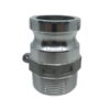 Aluminium Camlock Fitting Type F Male Adaptor x Male BSP