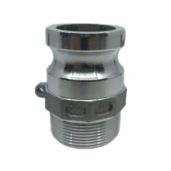 Aluminium Camlock Fitting Type F Male Adaptor x Male BSP