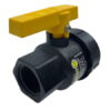 Banjo Poly Single Union Viton Seal Ball Valve General Purpose
