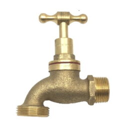 Brass Garden Tap Male BSP Thread Watermark