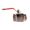 Brass Lever Operated Ball Valve Male x Female BSP Full Bore
