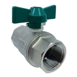 Brass T-handle Ball Valve Female BSP Thread Full Bore Tested