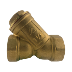 Brass Y-type Line Strainer Female BSP Thread