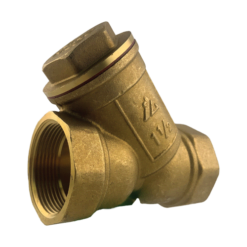 brass y line strainer female bsp thread water