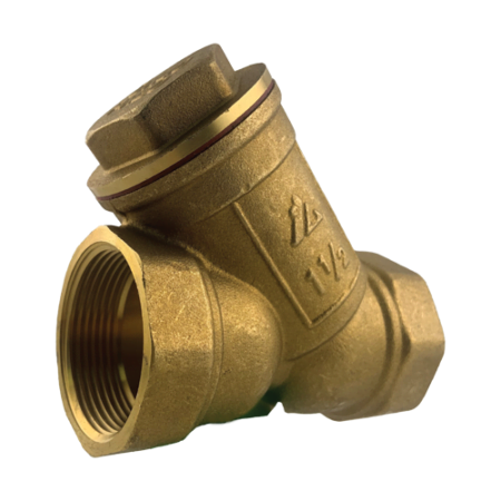 brass y line strainer female bsp thread water