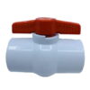 ERA PVC Ball Valve Socket x Socket Solvent Slip End Full Bore