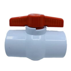 ERA PVC Ball Valve Socket x Socket Solvent Slip End Full Bore