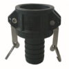 Philmac Camlock Fitting Type C Female Coupling x Hose Barb