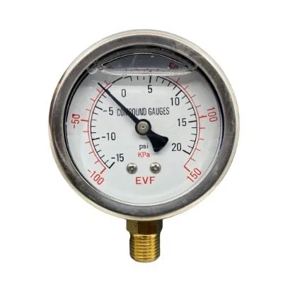 Compound Pressure Gauge Valve Warehouse Australia