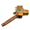 Alderdice Brass Float Valve Clear
