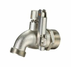Brass Bibcock Tap Side Locking Male BSP General Purpose