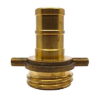 Brass Male CFA Fitting x Hose Barb Adaptor
