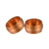 copper olive compression rings piping plumbing secure