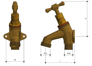 HOSE TAPS Back Plated MI