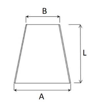 concentric stainless steel tube diagram size measurements table