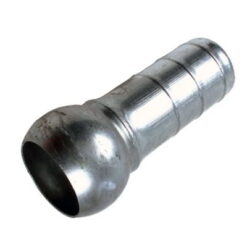 Galvanised Bauer Fitting Male Coupling x Hose Tail