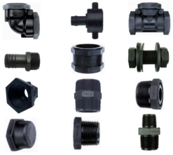 Philmac Poly BSP Threaded and Hose Barb Fittings