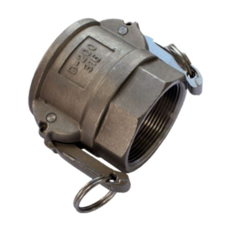 SS Camlock Fitting Type D Female Coupling x Female BSP Thread