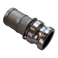 Stainless Steel Camlock Fitting Type E Male Adaptor x Hose Barb