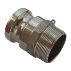 Stainless Steel Camlock Fitting Type F Male Adaptor x Male BSP