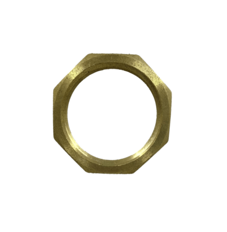 Brass Hex Locknut BSP Thread Pipe Fitting