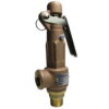 Brass Lever Pressure Relief Valve Male BSP Thread