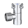 Brass Machine Stop Tap Quarter Turn Male x Female BSP Thread