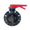 pvc butterfly valve zinc plated