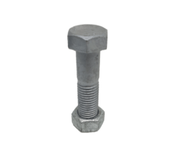 Galvanised Long Nut and Bolt M16 10 Pack