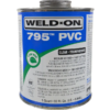 Weld-On Clear PVC Solvent Glue