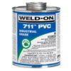 Weld-On Industrial Grade PVC Glue Gray