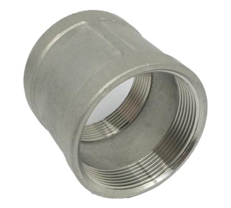 Stainless Steel 316 Socket Coupling Female x Female BSP Thread Pipe Fitting