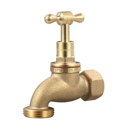 Brass Garden Tap Female x Male BSP Thread Watermark