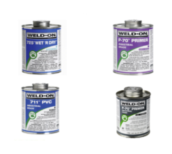 Weld-On Glues Primers and Glues