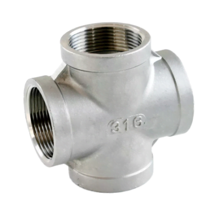 stainless steel cross fitting