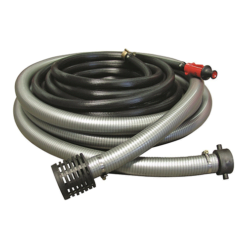 Suction delivery hose fire fighting kit