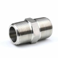 stainless steel crossover nipple bsp to npt