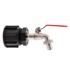 IBC Tank Adaptor Kit Ball valve hose outlet