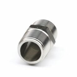 stainless steel crossover nipple bsp to npt