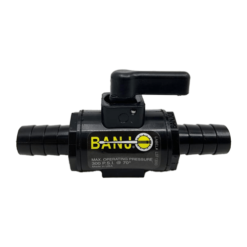 Banjo Poly Micro Ball Valve Hose Barb Joiner General Purpose