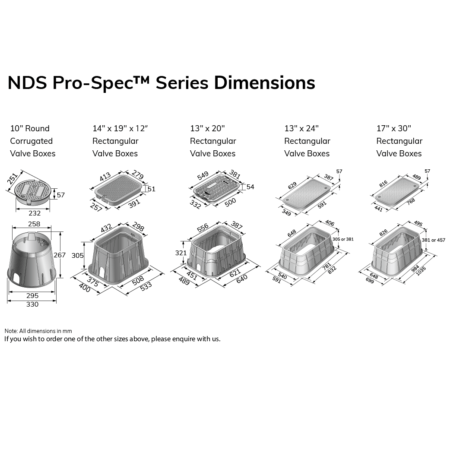 nds valve box diagram specs