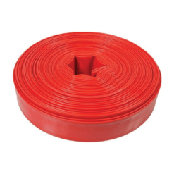 PVC Layflat Hose Heavy Duty Red